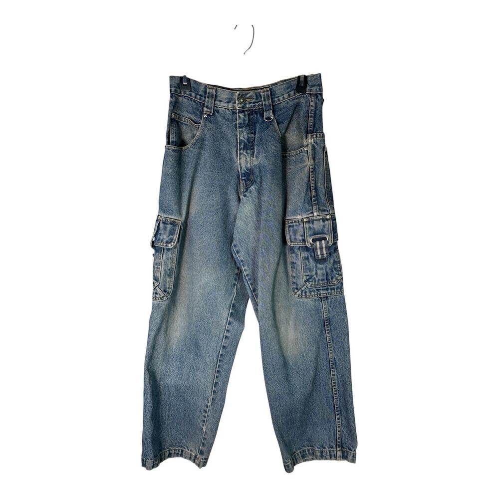 Vintage Y2K Paco Baggy Jeans Mens 29x30 Blue Denim Relaxed Fit Distressed Skate